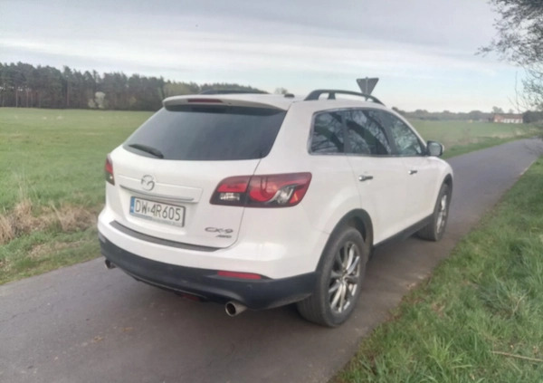 Mazda CX-9 cena 61900 przebieg: 106700, rok produkcji 2014 z Ostrzeszów małe 211